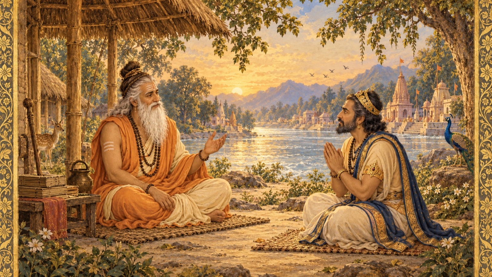 कुशावर्त के आश्रम में विदुर मुनि मैत्रेय की ओर मुड़ते हैं, ब्रह्मा द्वारा जीवों की अनेक जातियों की रचना के विषय में एक नया प्रश्न लेकर