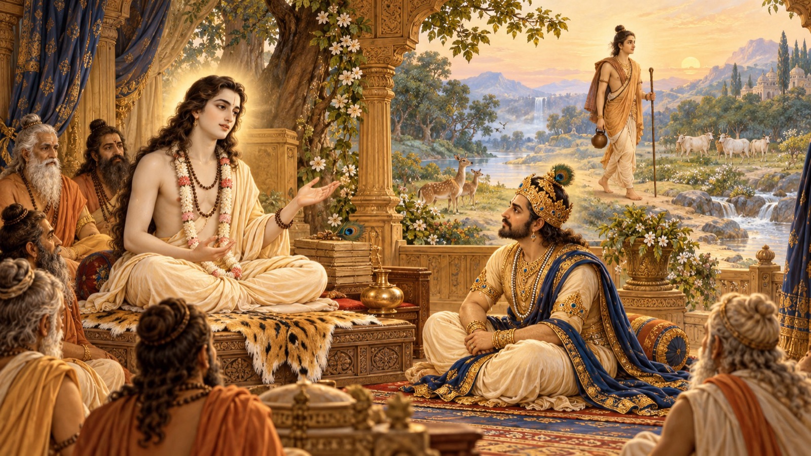 श्रीशुक राजा परीक्षित को बताते हुए कि किस प्रकार सुमति ने भगवान् ऋषभ के तपस्वी मार्ग का अनुसरण किया