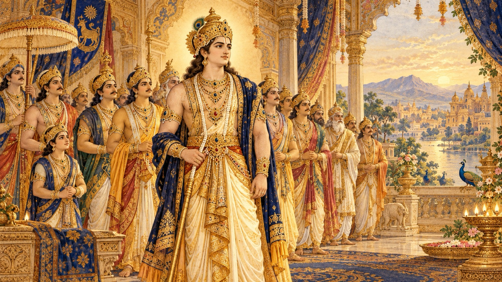 भगवान् श्री कृष्ण के देदीप्यमान अवतरण की ओर प्रवाहित होता पवित्र यदु वंश