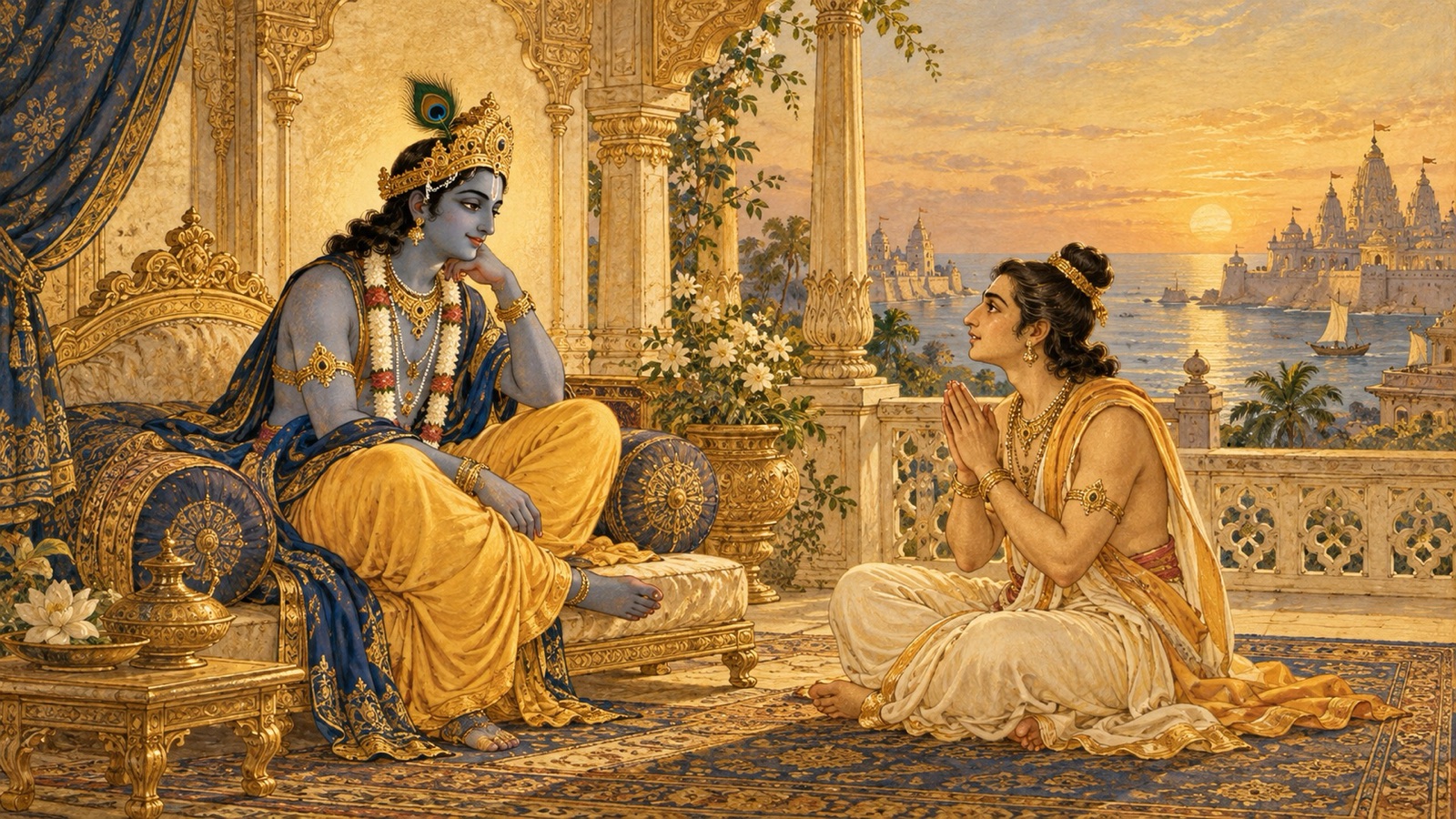 लोग हानिकारक जाने-पहचाने सुखों का पीछा क्यों करते हैं, यह भगवान् कृष्ण से हाथ जोड़कर पूछते उद्धव