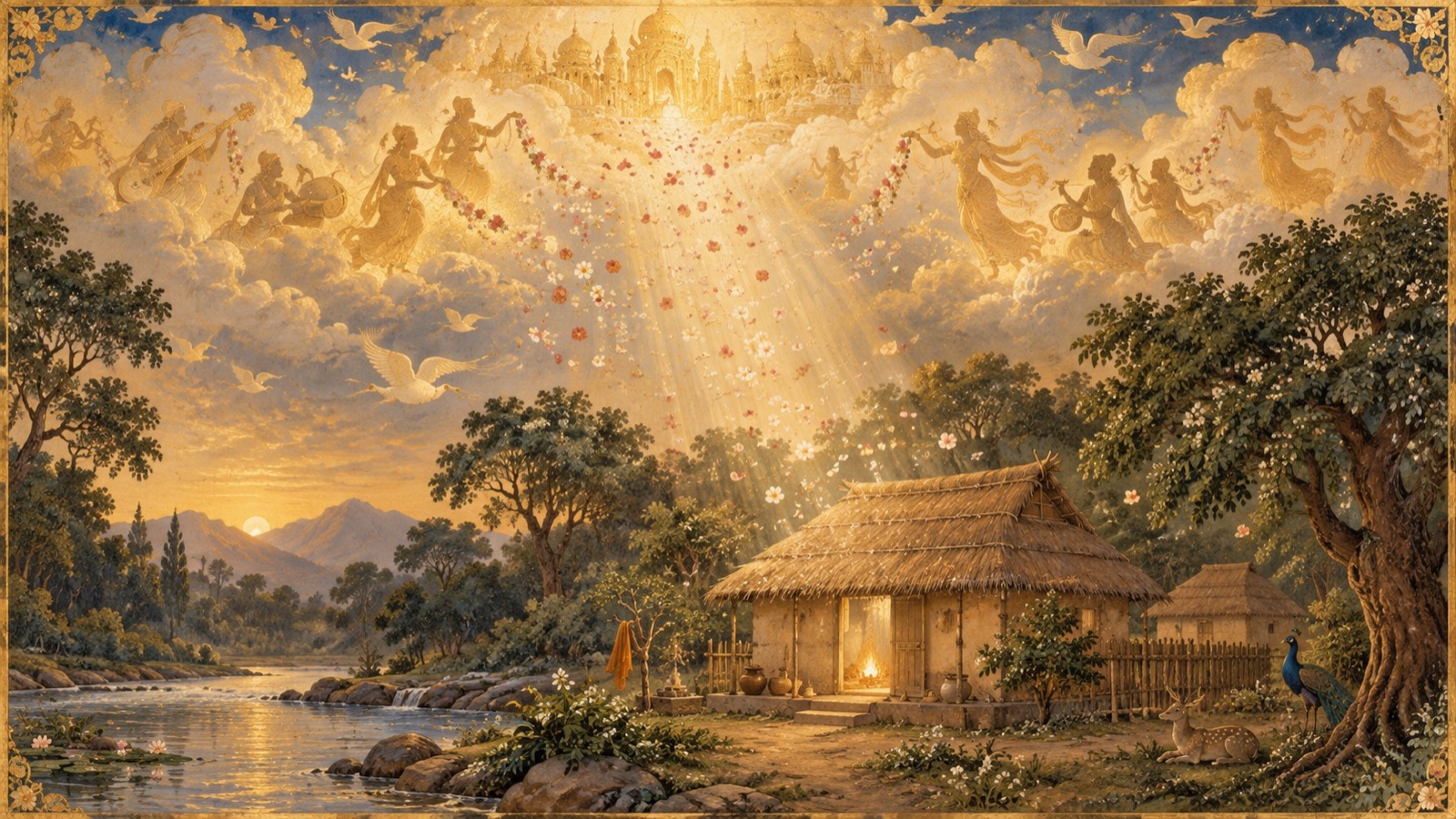 जिस प्रकार शुष्क काष्ठ के घर्षण से अग्नि प्रकट होती है, उसी प्रकार भगवान् पहले ऋषि कर्दम में और फिर देवहूति के गर्भ में प्रकट होते हैं